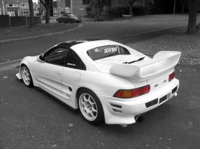 MR2Heaven Phoenix Power Style Engine Lid - Fiberglass and Carbon Fiber Available