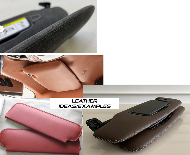 MR2Heaven Full Replacement Sun Visors – Alcantara or Leather