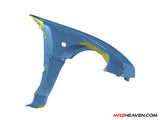 MR2Heaven TRD2000GT Style Widebody Front Fenders - Fiberglass and Carbon Fiber