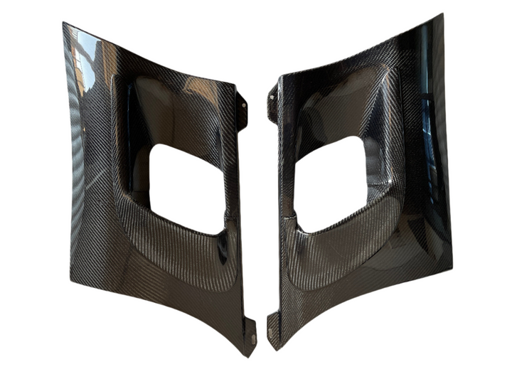 MR2Heaven Extended Side Vent Add on Scoop - 1991-1998 MR2 SW20 - Fiberglass and Dry Pre-Preg Carbon Fiber Available