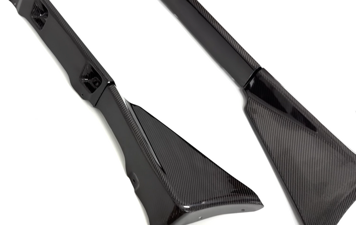 MR2Heaven 1985-1989 AW11 OEM Style Side Skirts (Fiberglass & Carbon Fiber)