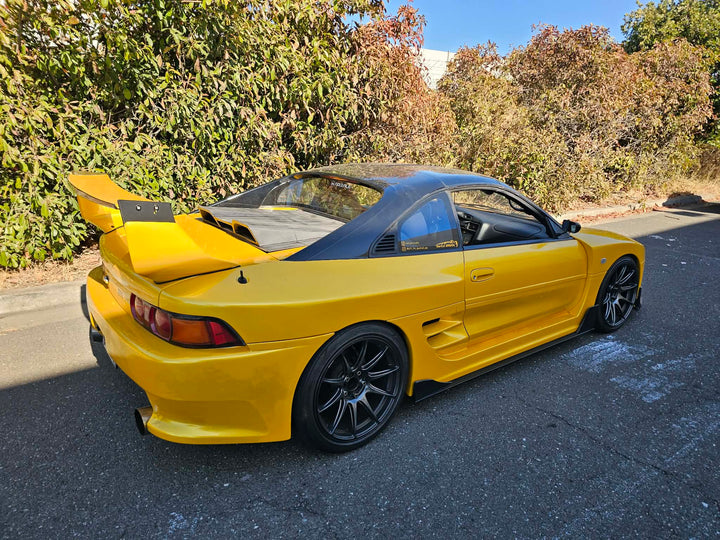 MR2Heaven TRD2000GT Style Widebody Rear Bumper - Fiberglass and Carbon Fiber
