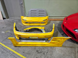 MR2Heaven TRD2000GT Style Widebody Rear Bumper - Fiberglass and Carbon Fiber