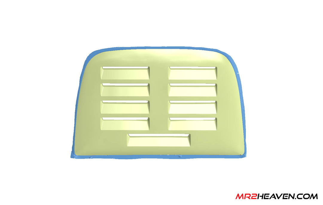 MR2Heaven SW20 Fastback/Hatchback/F-40/Ask Sport Style Engine Lid - Fiberglass and Carbon Fiber Available