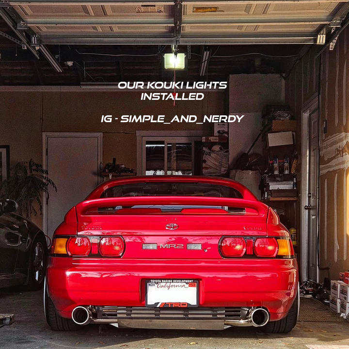 MR2Heaven Reproduction Kouki Tail Lights - All Lenses Combo Deal [AMBER, RED & CLEAR AVAILABLE]