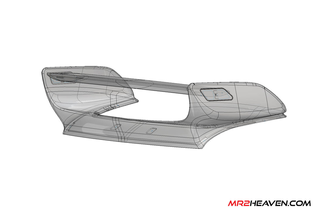 MR2Heaven Phoenix Power Style Spoiler - Fiberglass and Carbon Fiber Available