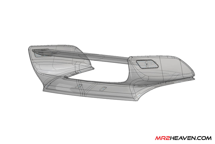 MR2Heaven Phoenix Power Style Spoiler - Fiberglass and Carbon Fiber Available
