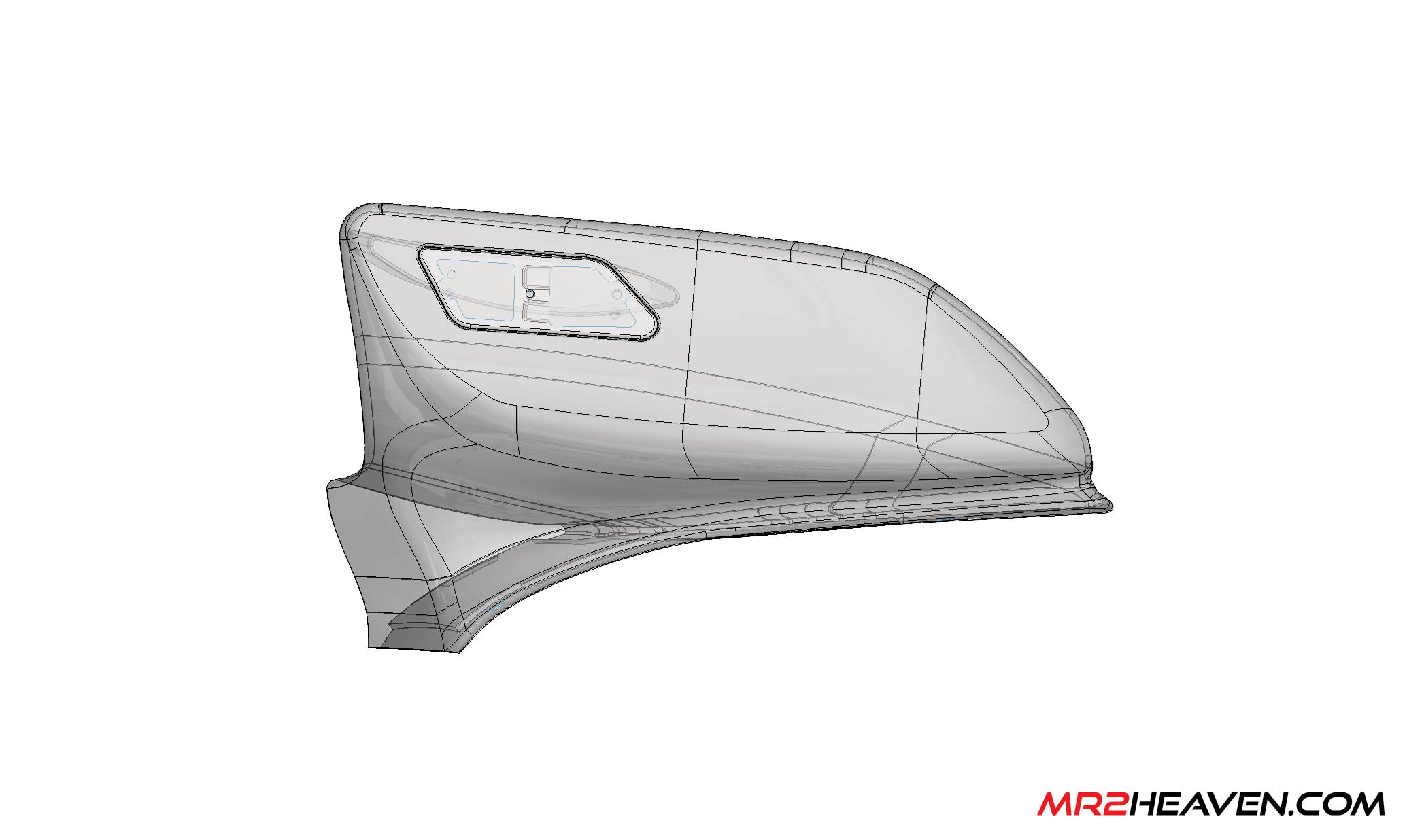 MR2Heaven Phoenix Power Style Spoiler - Fiberglass and Carbon