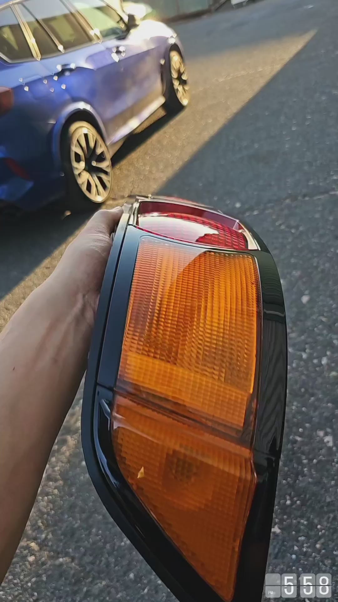 MR2Heaven Reproduction Kouki Tail Lights - Main Lens [Red & Clear