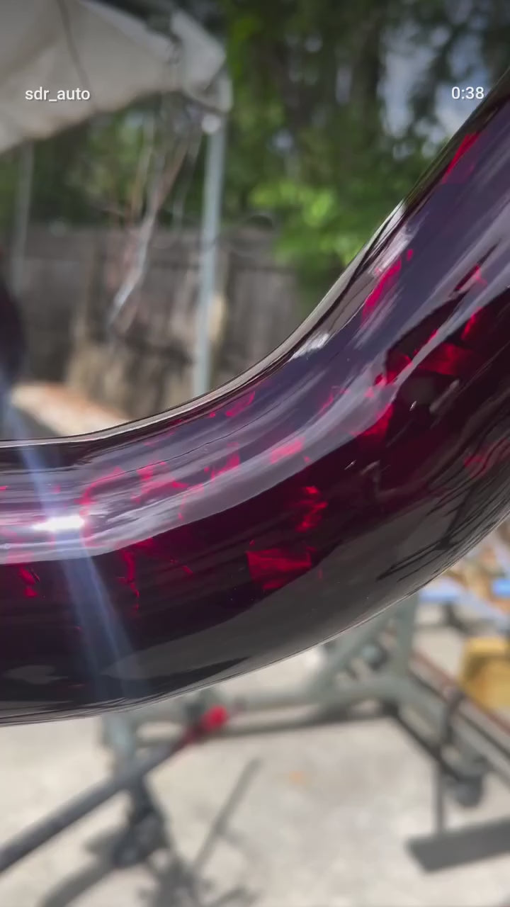 Carbon Fiber/Forged CF Intercooler Pipes - For Side Mount