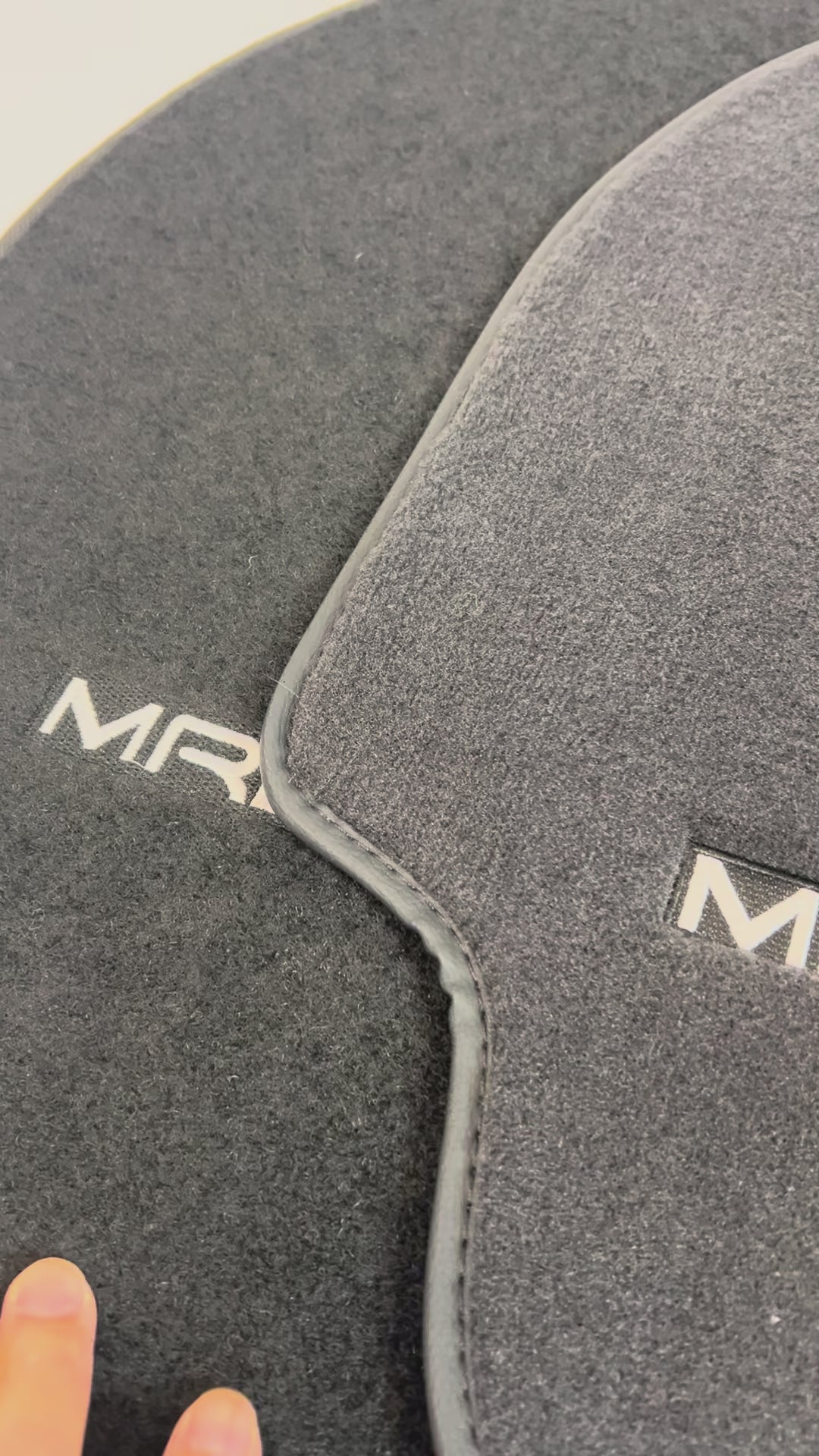 MR2Heaven Heavy Duty 1991-1998 MR2 Reproduction Floor Mats w/ Optional Heel Toe Pad, 12mm Thick, JDM **VIP Luxury Style** Velvet Material [2026 Q2+]