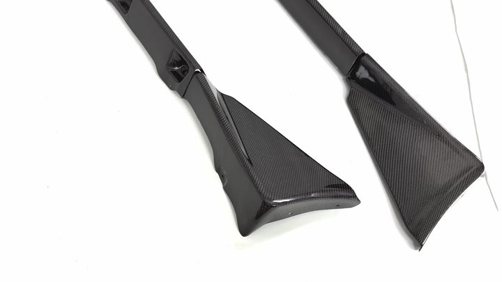 MR2Heaven 1985-1989 AW11 OEM Style Side Skirts (Fiberglass & Carbon Fiber)