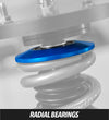 **FORTUNE AUTO 500 Series - Generation 6 Coilover Suspension Kit (Newest for 2018) - MR2 Heaven
