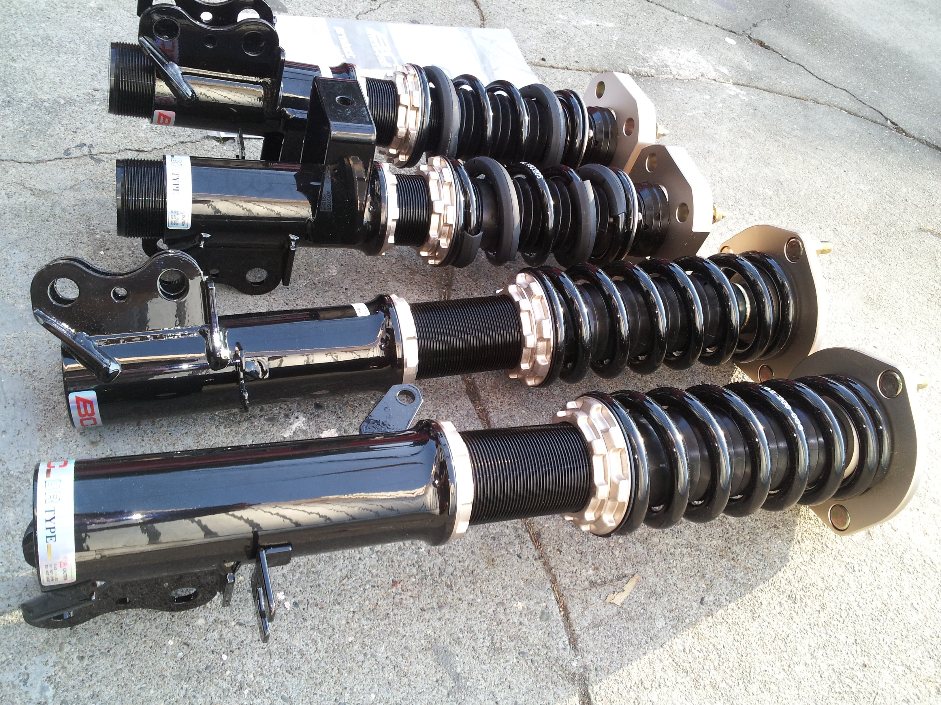 BC RACING Type BR Coilover Kit – MR2 Heaven