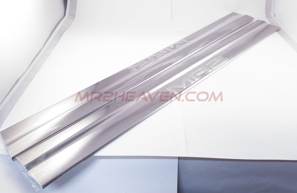 Stainless Steel SW20 MR2 Doorsill Plate Covers - MR2 Heaven