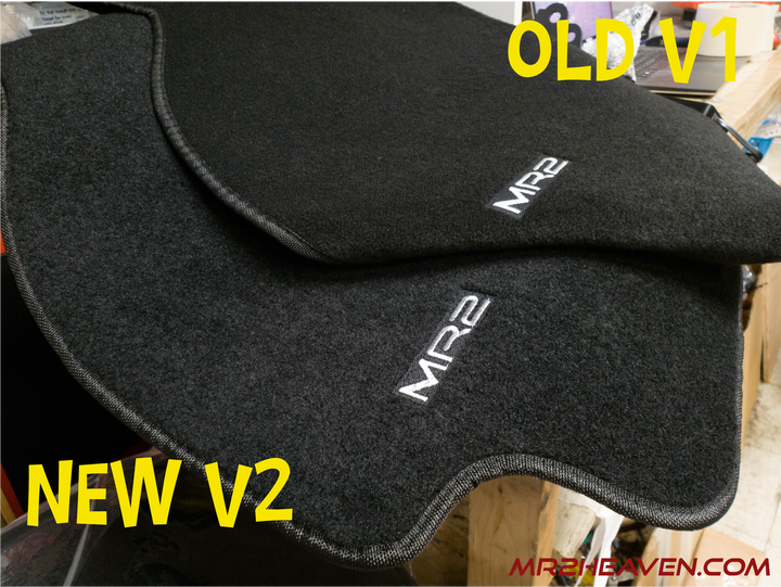 MR2Heaven Reproduction Floor Mats with Matching Trunk Mat MR2 Heaven