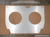 Engine Lid Dual Fan Shroud (Forged Carbon Fiber/Mirror Finish/Carbon Fiber/Raw Aluminum)