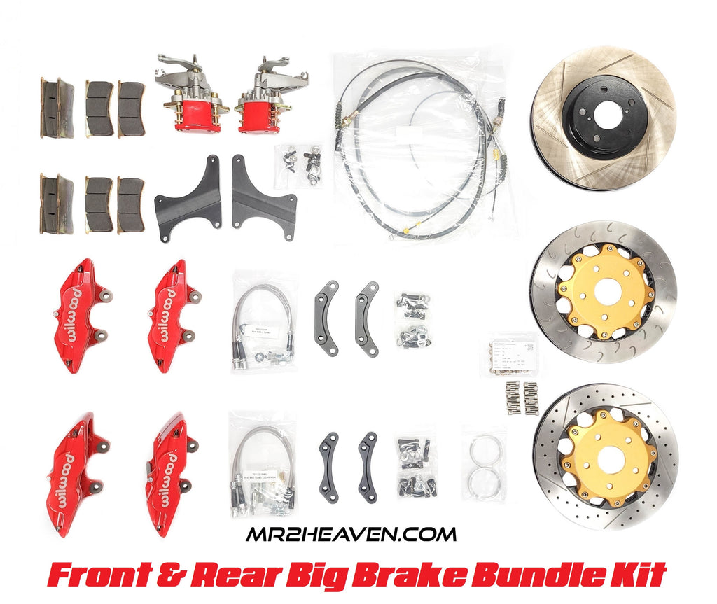 MR2Heaven Ultimate Wilwood FRONT & REAR Big Brake Bundle Kit - 1991-1998 MR2
