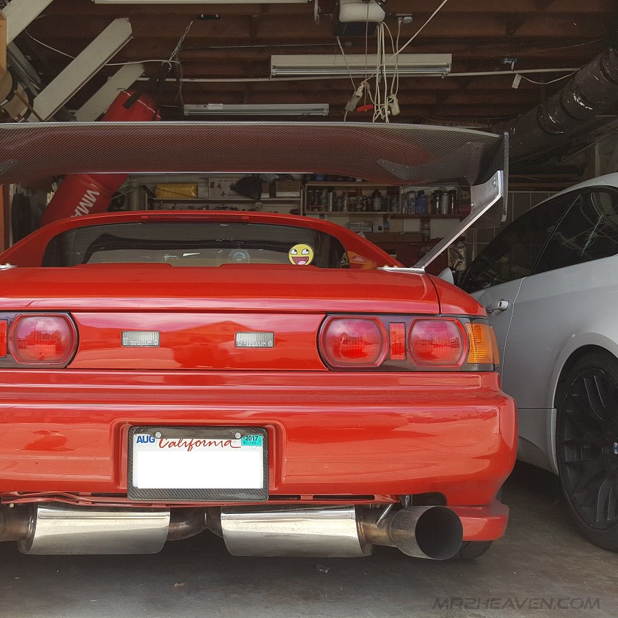 MR2　ウィング MR2Heaven Dry Pre Preg Carbon Fiber 3D V-Mount Wing – MR2 Heaven