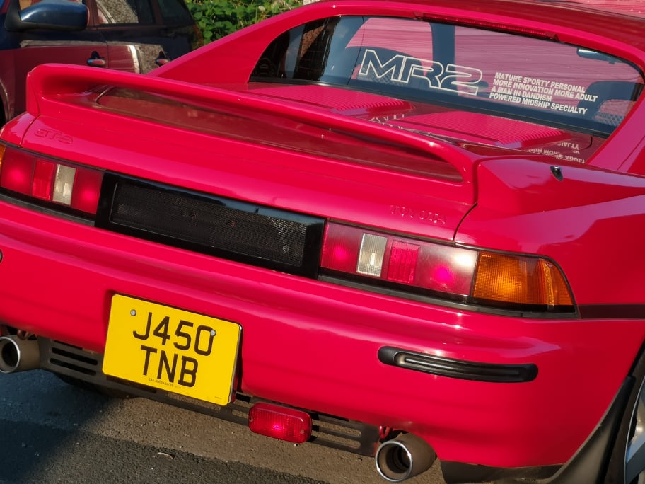 Reproduction TOM'S MR2 Rear Panel Add on (for 1991-1993 Tail Light Setup)