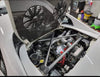 Engine Lid Dual Fan Shroud (Forged Carbon Fiber/Mirror Finish/Carbon Fiber/Raw Aluminum)