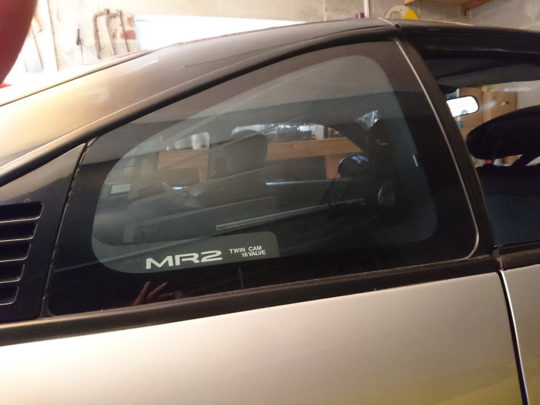 Reproduction OEM "MR2" Rear Window Panel Add On Kit