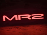 Reproduction JDM "MR2" LED Glow Emblem (Available in OEM Blue or Red)