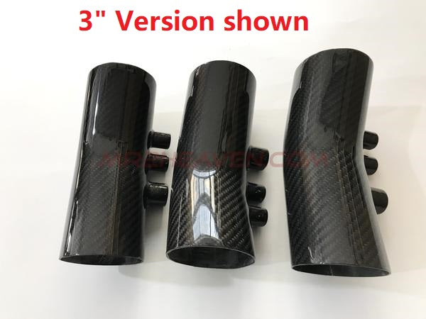 4" Carbon Fiber Intake Kit (Fits 3SGTE and potentially 1JZGTE, 2JZGTE, RB25, RB26, Turbo K20, K24, BMWs, RX7, Supra etc)