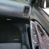 MR2Heaven Full Pre-Preg/Dry Carbon Fiber Complete Replacement Interior Trim - #7 and #8 - Window Switch Trims (LHD)