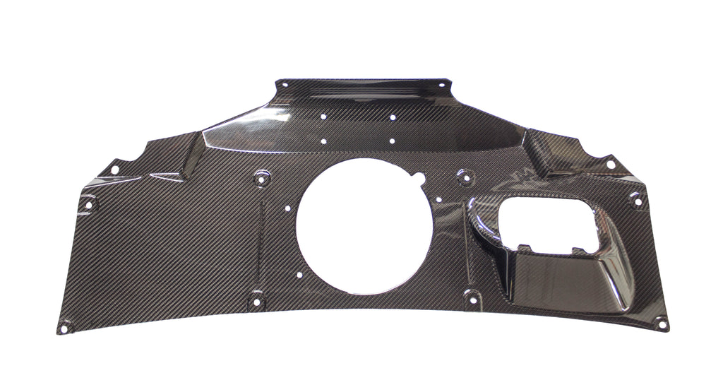 Porsche 996 911 Turbo Engine Lid Fan Shroud - Dry Pre-Preg Carbon Fiber