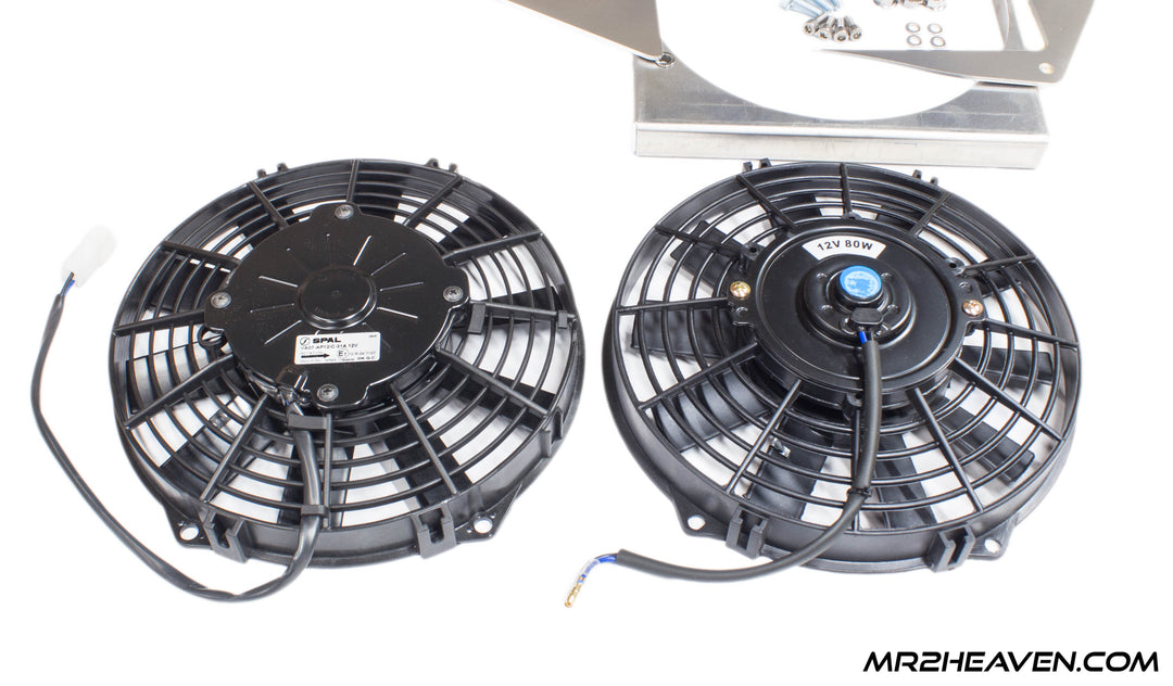 SPAL 9" High Performance/High Flow 634 CFM (TESTED) Intercooler Fan