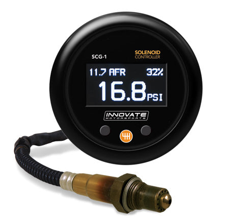 INNOVATE SCG-1: Electronic Boost Controller & Wideband Air Fuel Ratio Gauge