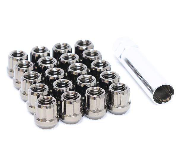 MUTEKI CLASSIC OPEN SPLINE DRIVE LUG NUTS 12x1.5